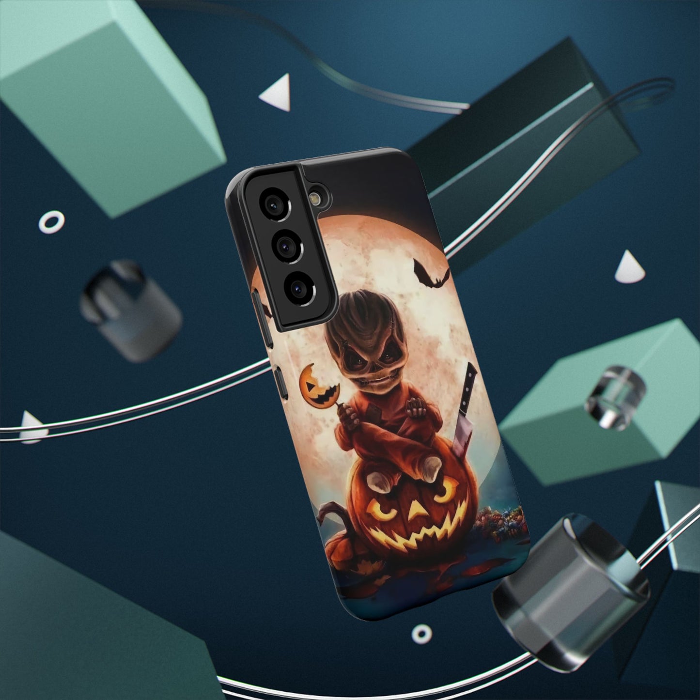 Sam | Trick Or Treat Halloween Horror Design Impact Resistant Phone Case
