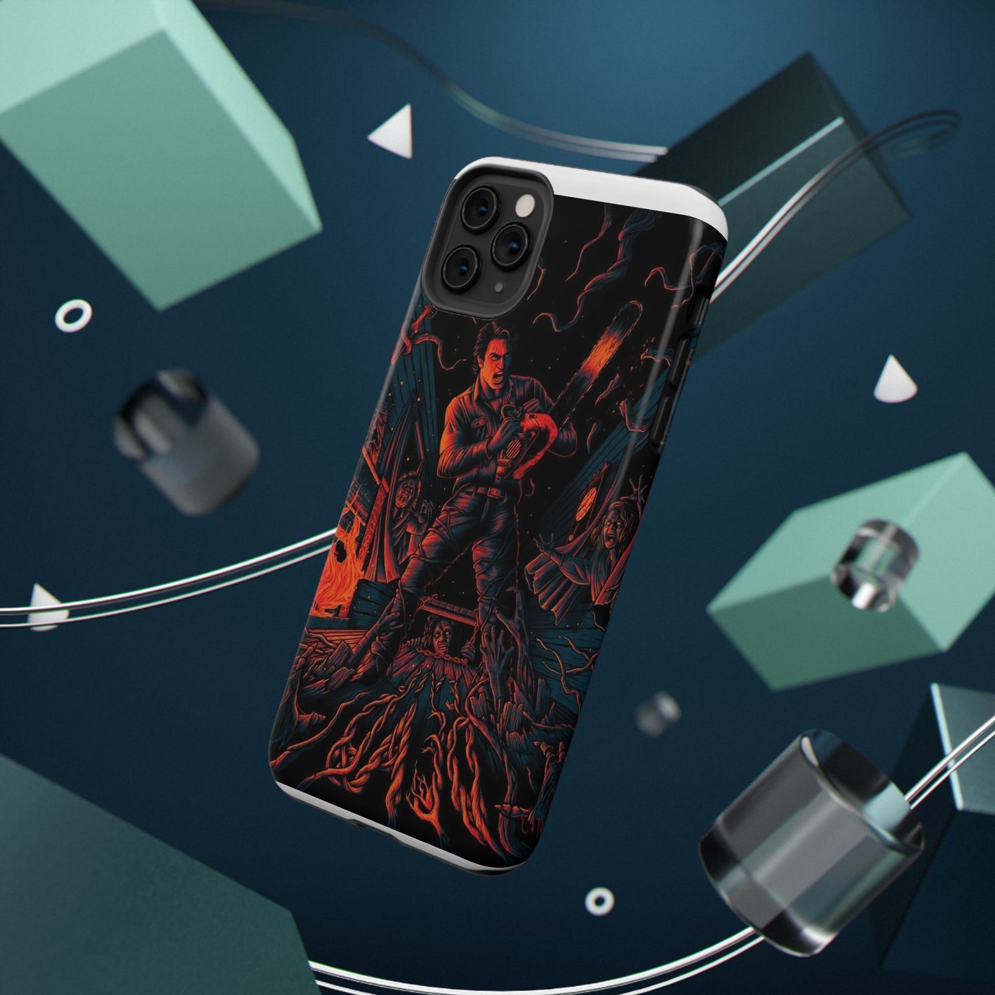 Ash Williams Impact-Resistant Design Phone Case | Perfect for Halloween & Movie Lovers