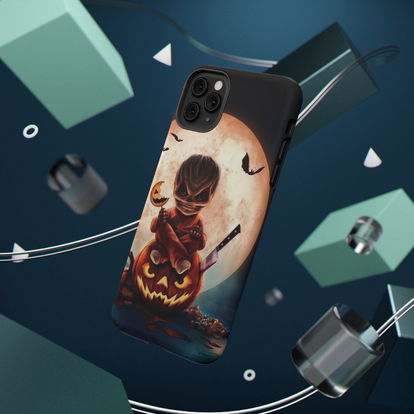 Sam | Trick Or Treat Halloween Horror Design Impact Resistant Phone Case