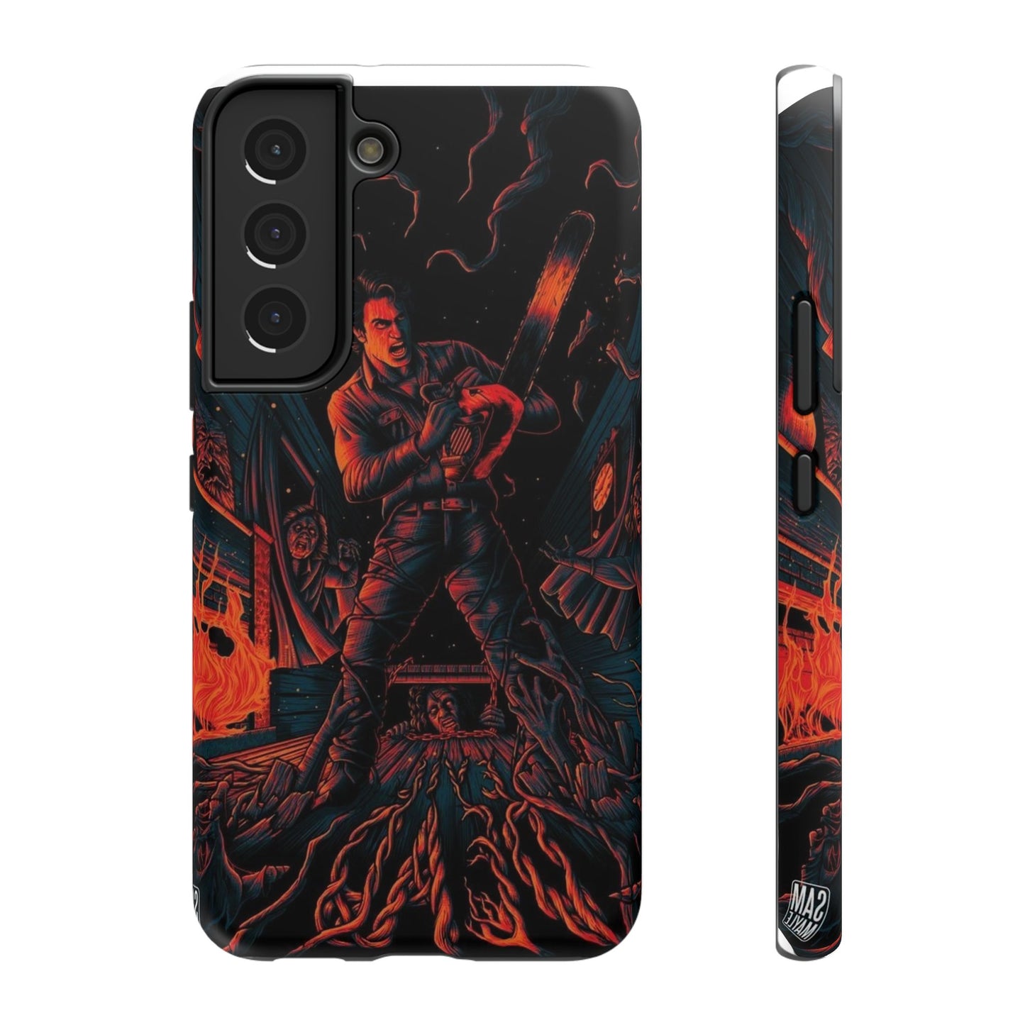 Ash Williams Impact-Resistant Design Phone Case | Perfect for Halloween & Movie Lovers