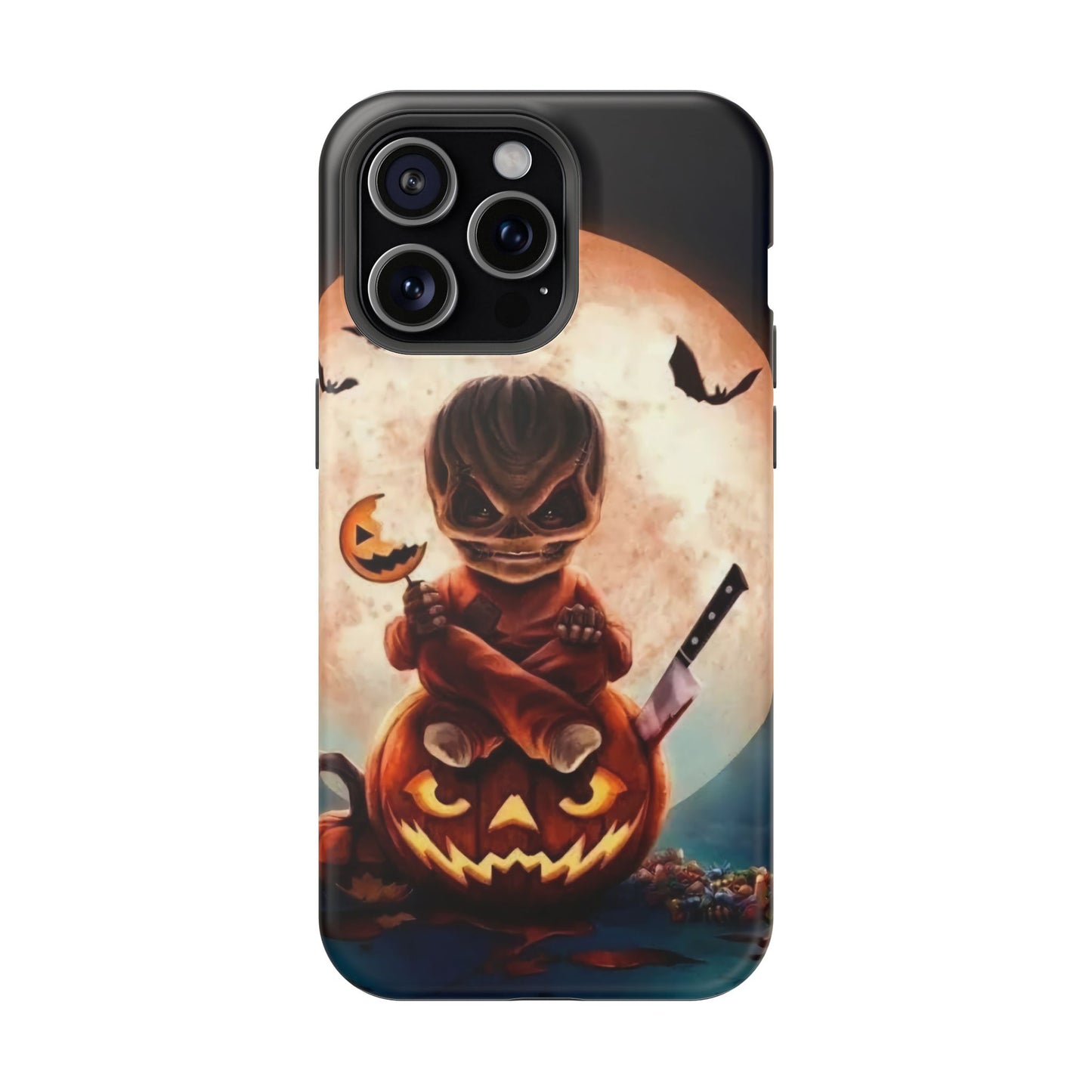 Sam | Trick Or Treat Halloween Horror Design Impact Resistant Phone Case