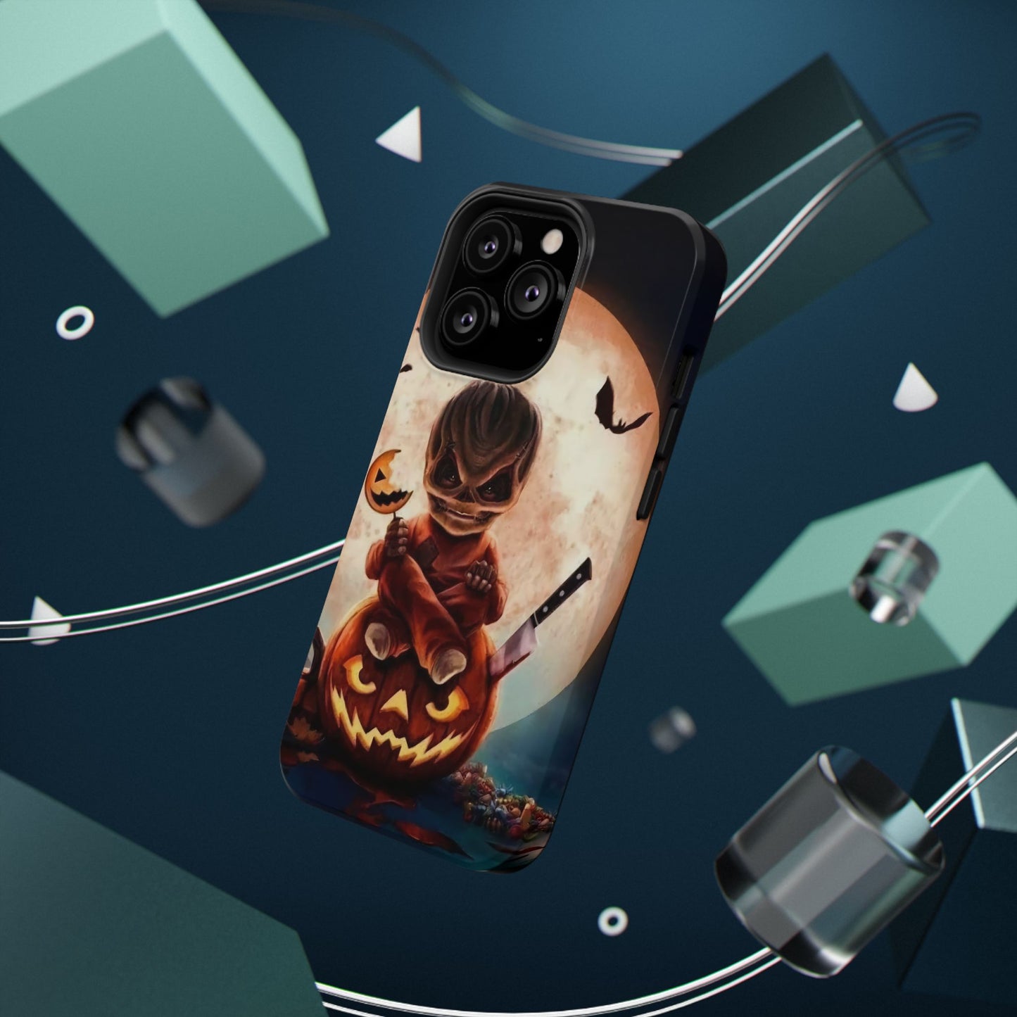 Sam | Trick Or Treat Halloween Horror Design Impact Resistant Phone Case