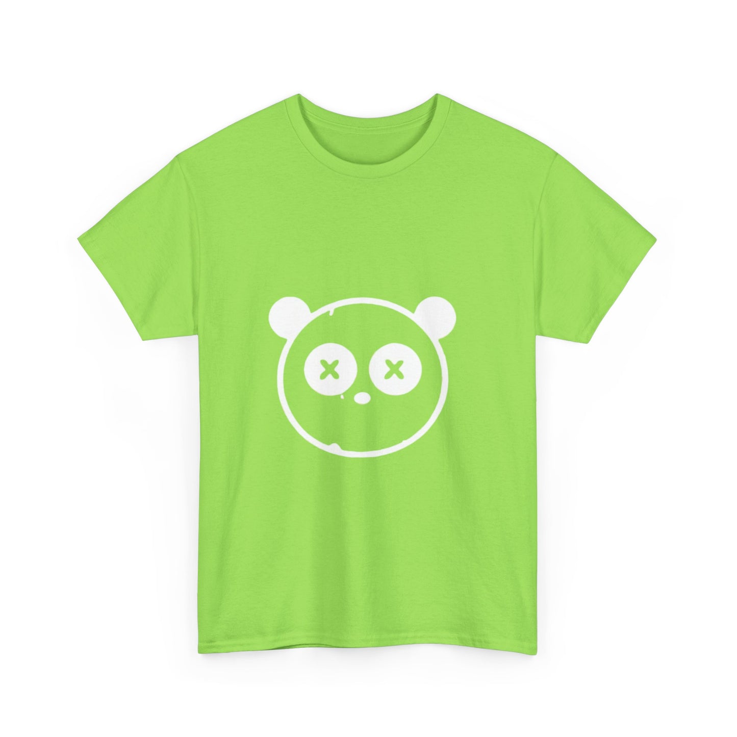 OUAK Logo Graphic Unisex Heavy Cotton Tee - Cute & Casual Red T-Shirt
