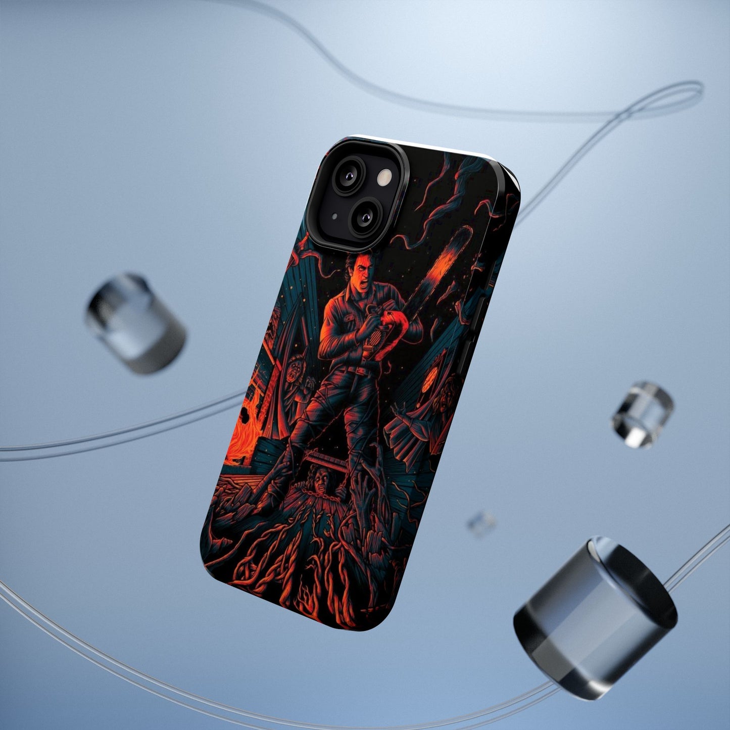 Ash Williams Impact-Resistant Design Phone Case | Perfect for Halloween & Movie Lovers