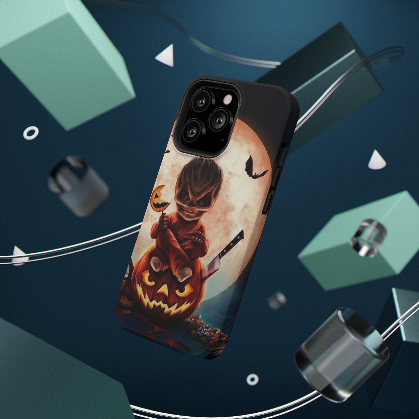 Sam | Trick Or Treat Halloween Horror Design Impact Resistant Phone Case