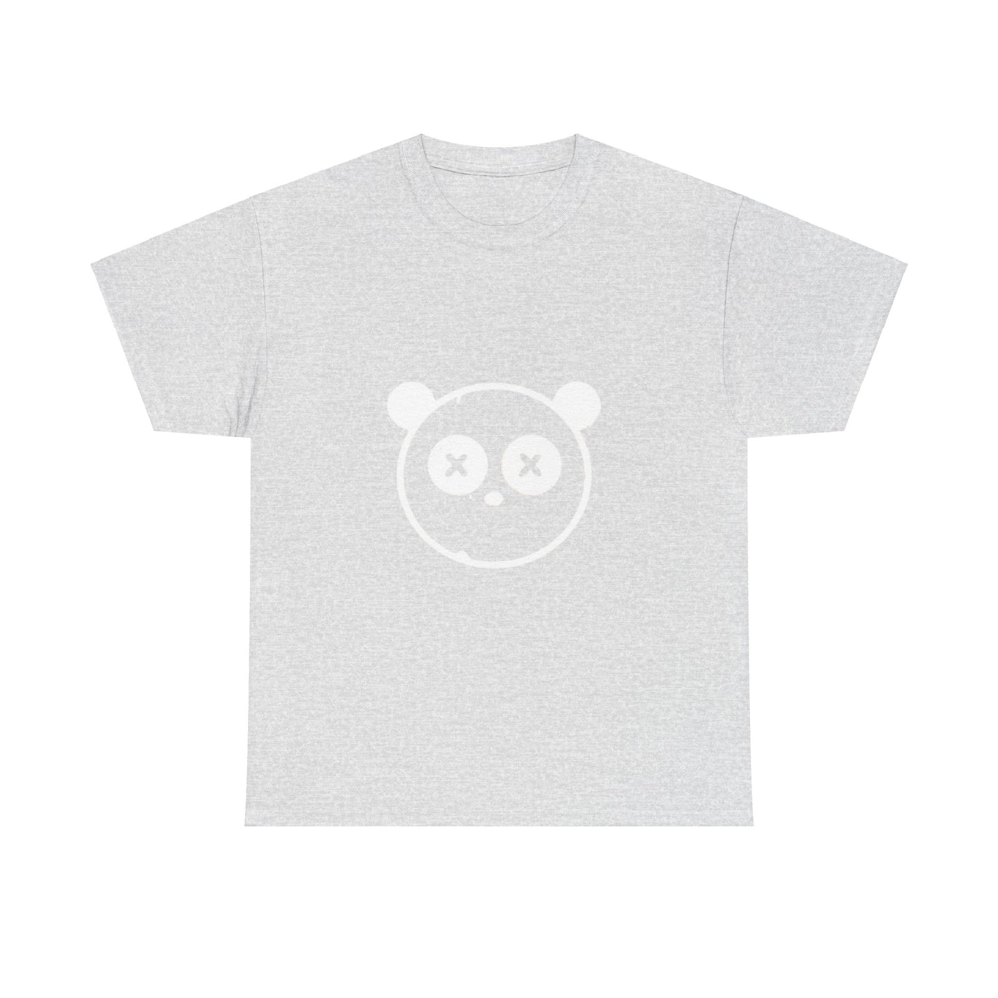 OUAK Logo Graphic Unisex Heavy Cotton Tee - Cute & Casual Red T-Shirt