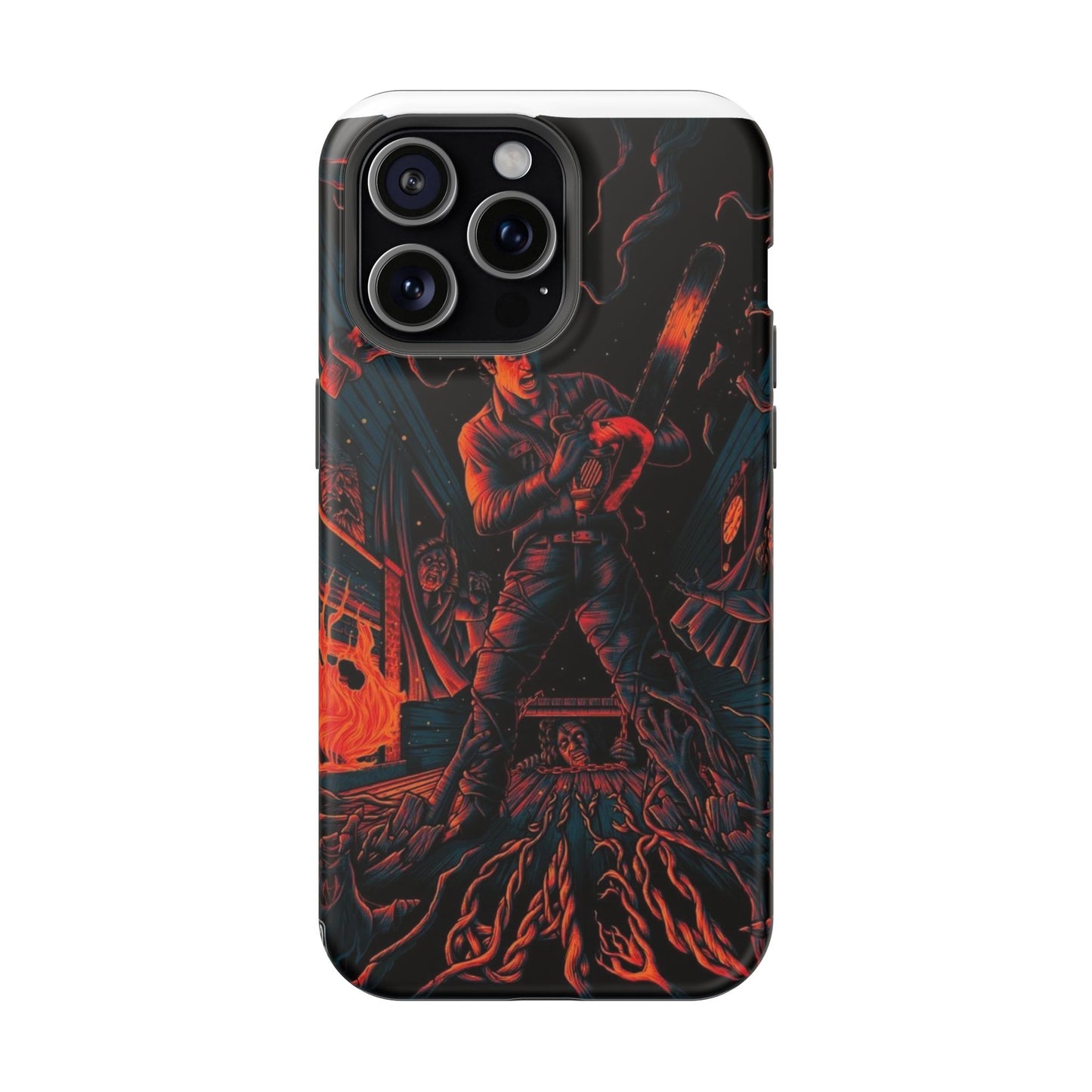 Ash Williams Impact-Resistant Design Phone Case | Perfect for Halloween & Movie Lovers