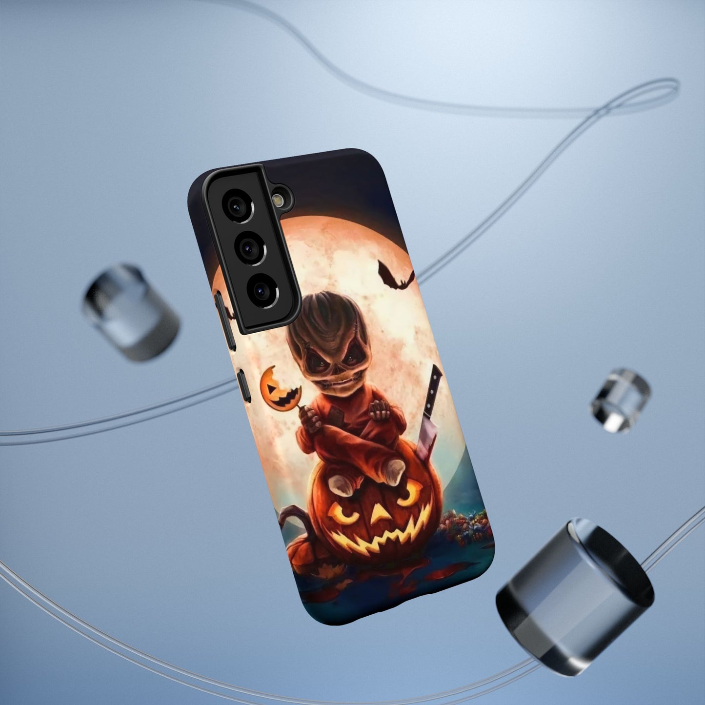 Sam | Trick Or Treat Halloween Horror Design Impact Resistant Phone Case