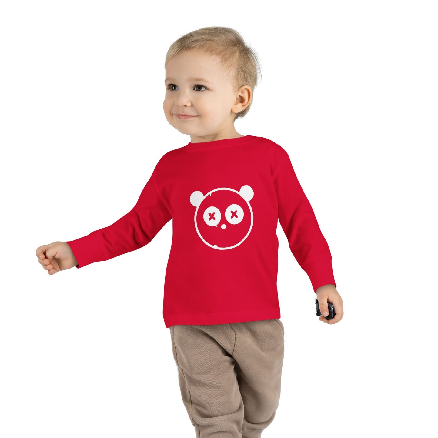 Once Upon A Killer Logo Long Sleeve Toddler Tee - Cozy & Cute