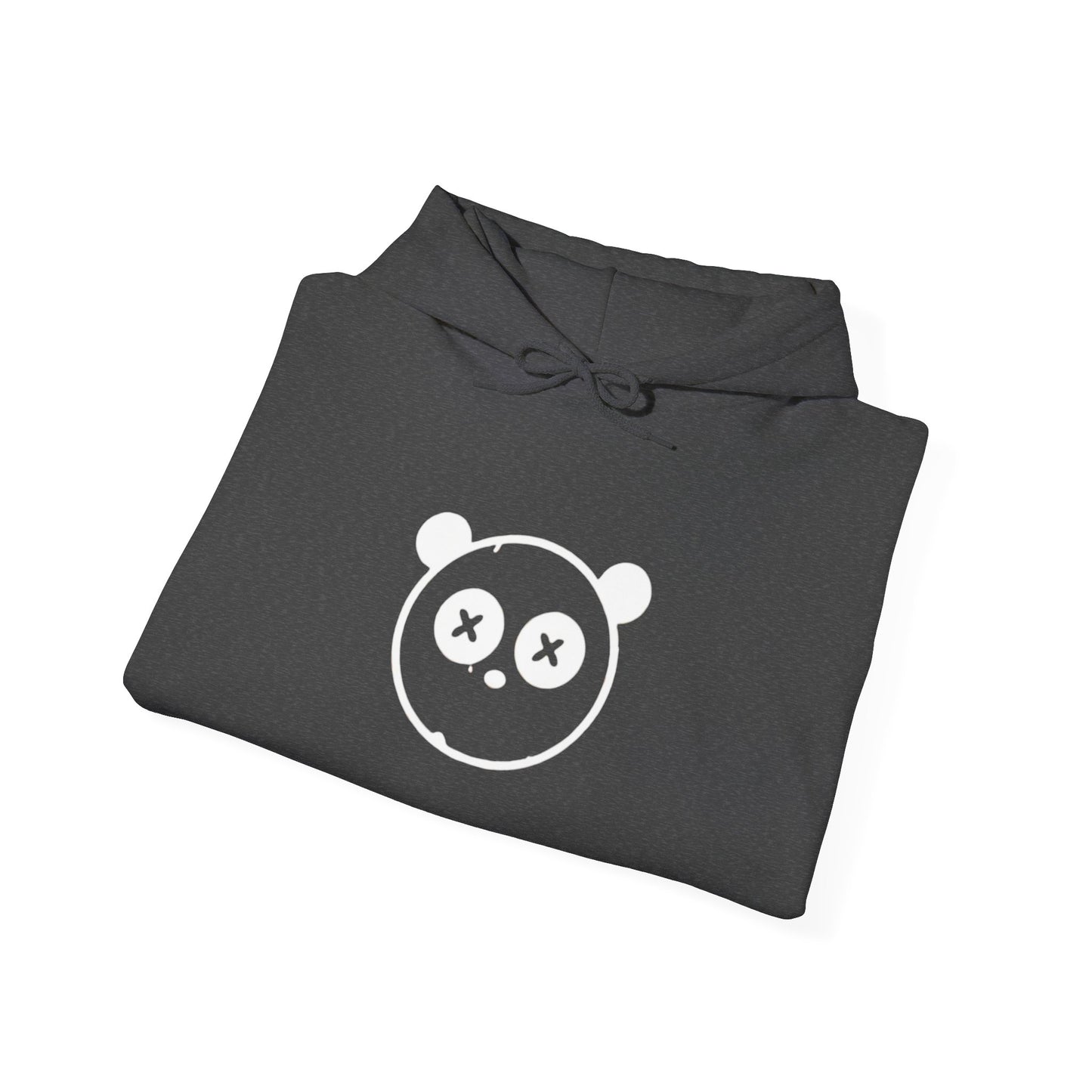 Red Unisex Heavy Blend™ Hooded Sweatshirt with Once Upon A Killer Logo - Perfect for Casual Comfort & Statement Style