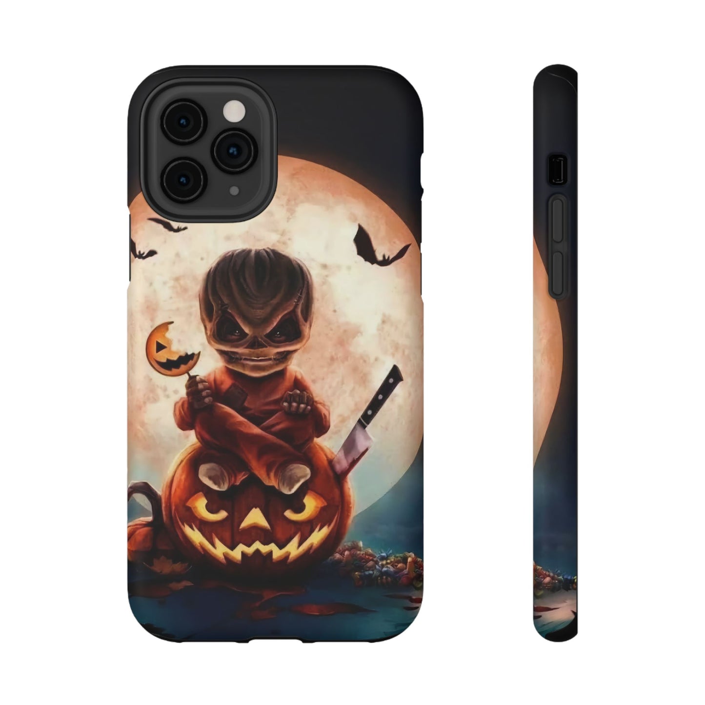 Sam | Trick Or Treat Halloween Horror Design Impact Resistant Phone Case
