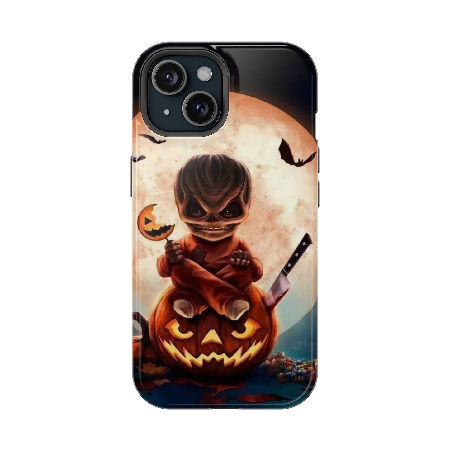 Sam | Trick Or Treat Halloween Horror Design Impact Resistant Phone Case
