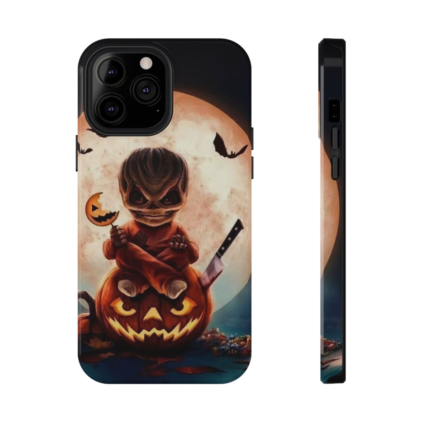Sam | Trick Or Treat Halloween Horror Design Impact Resistant Phone Case