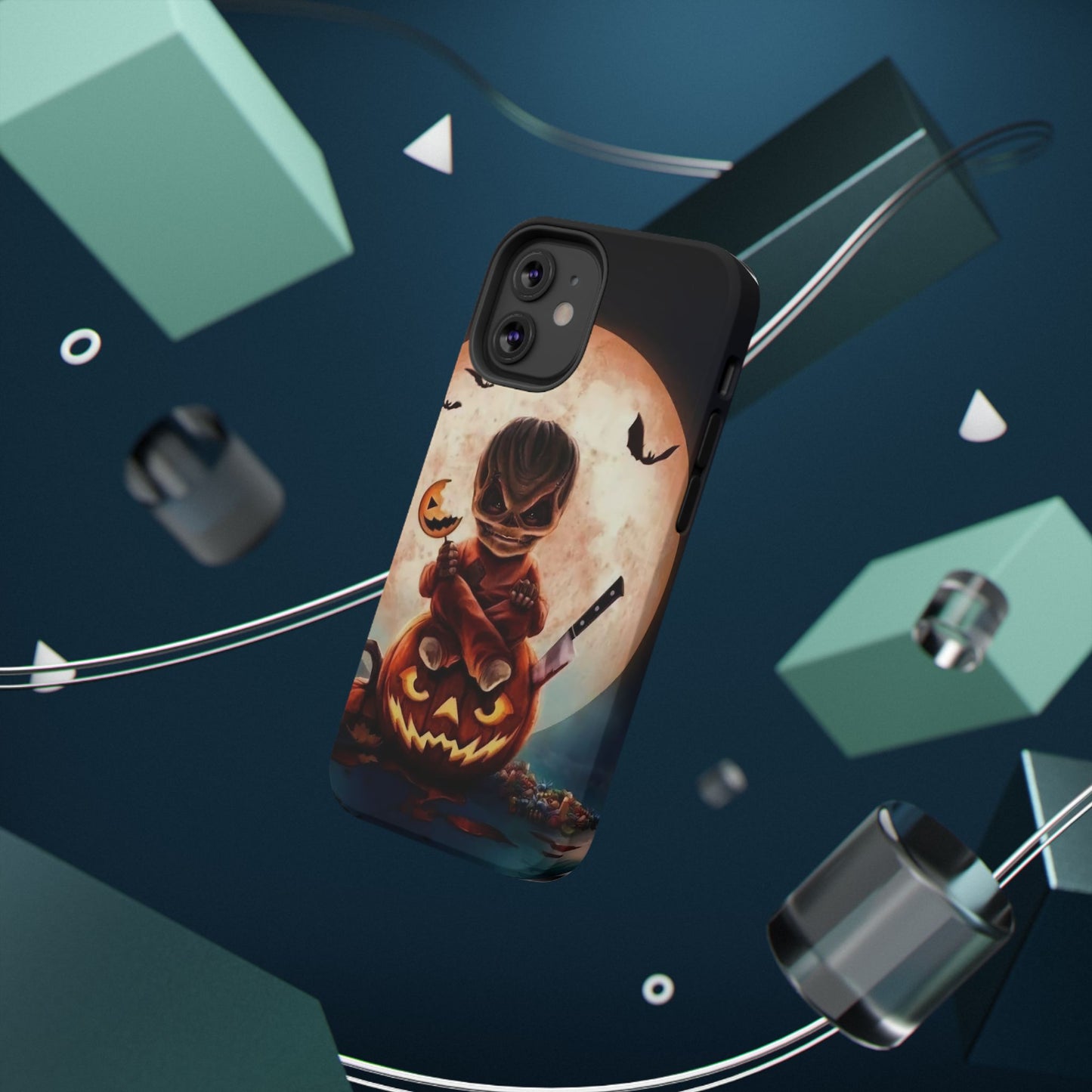 Sam | Trick Or Treat Halloween Horror Design Impact Resistant Phone Case