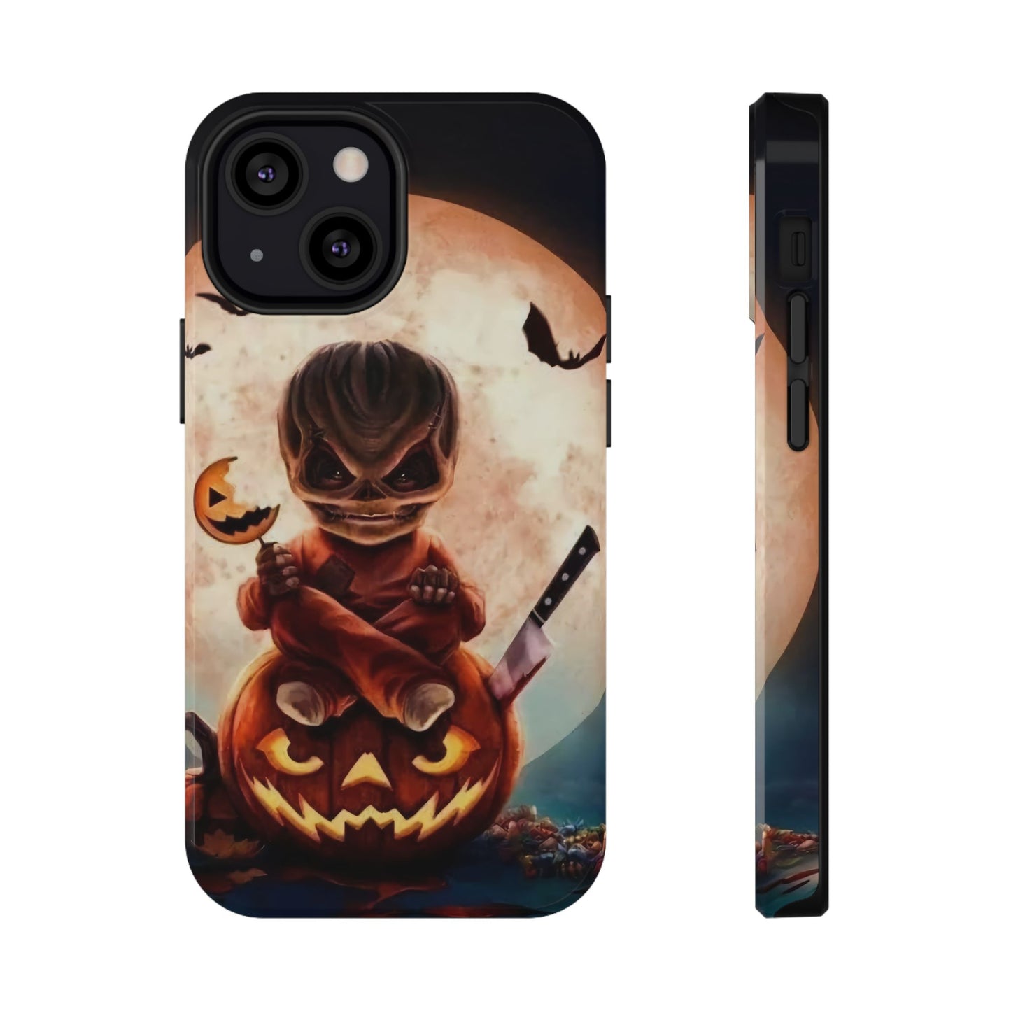 Sam | Trick Or Treat Halloween Horror Design Impact Resistant Phone Case