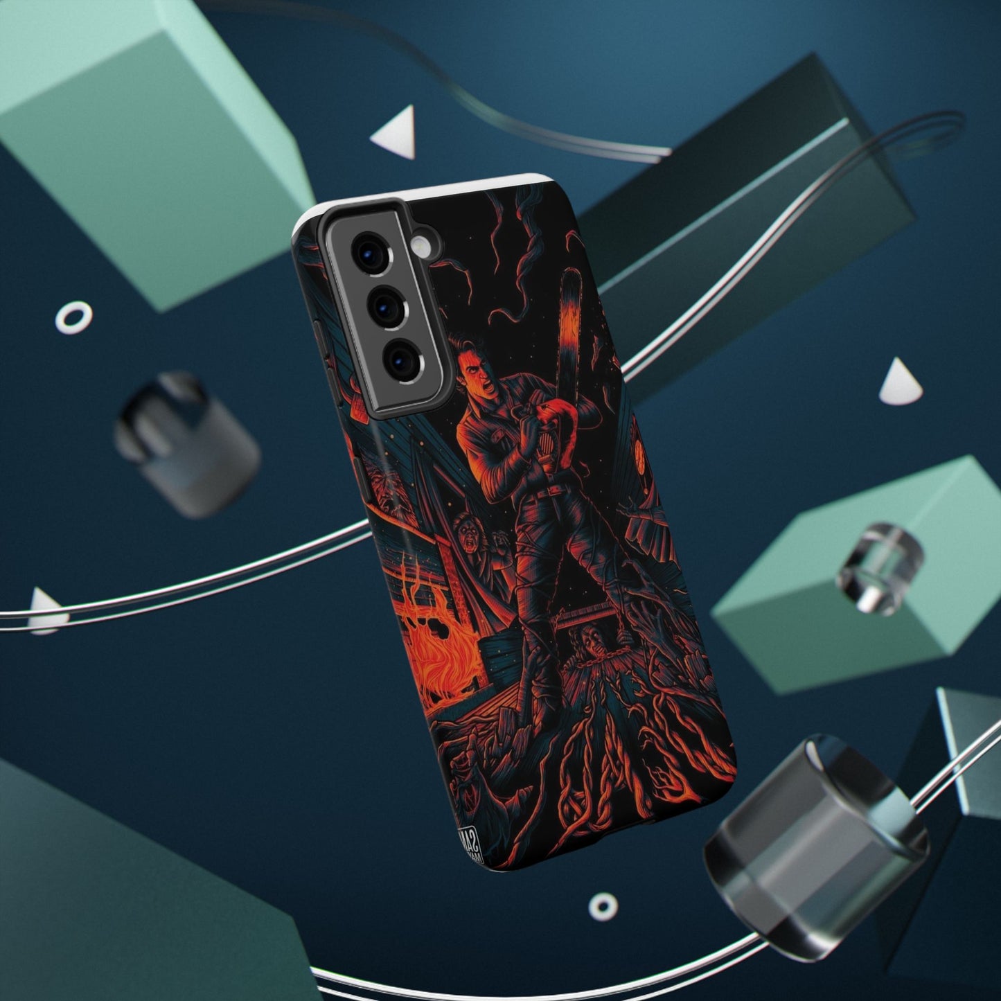 Ash Williams Impact-Resistant Design Phone Case | Perfect for Halloween & Movie Lovers