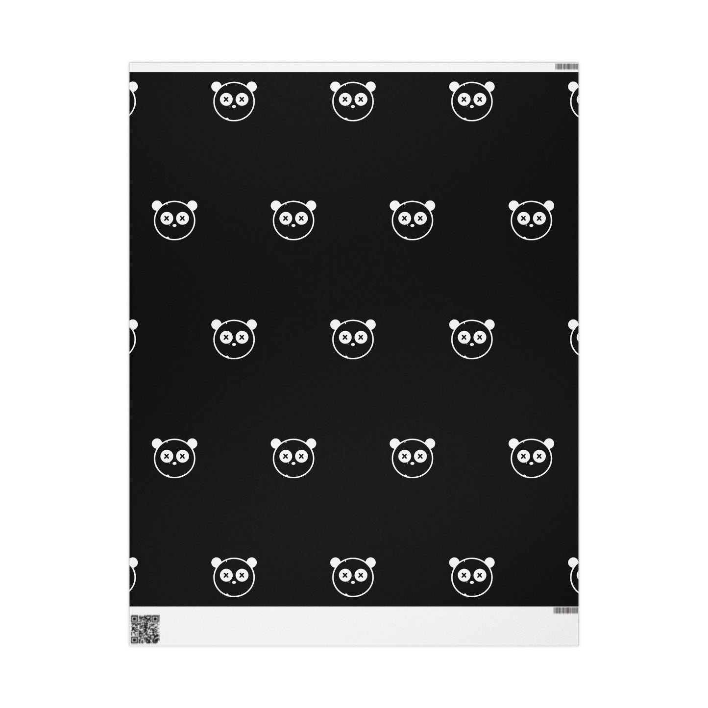 Black and White Gift Wrap for Birthdays and Holidays
