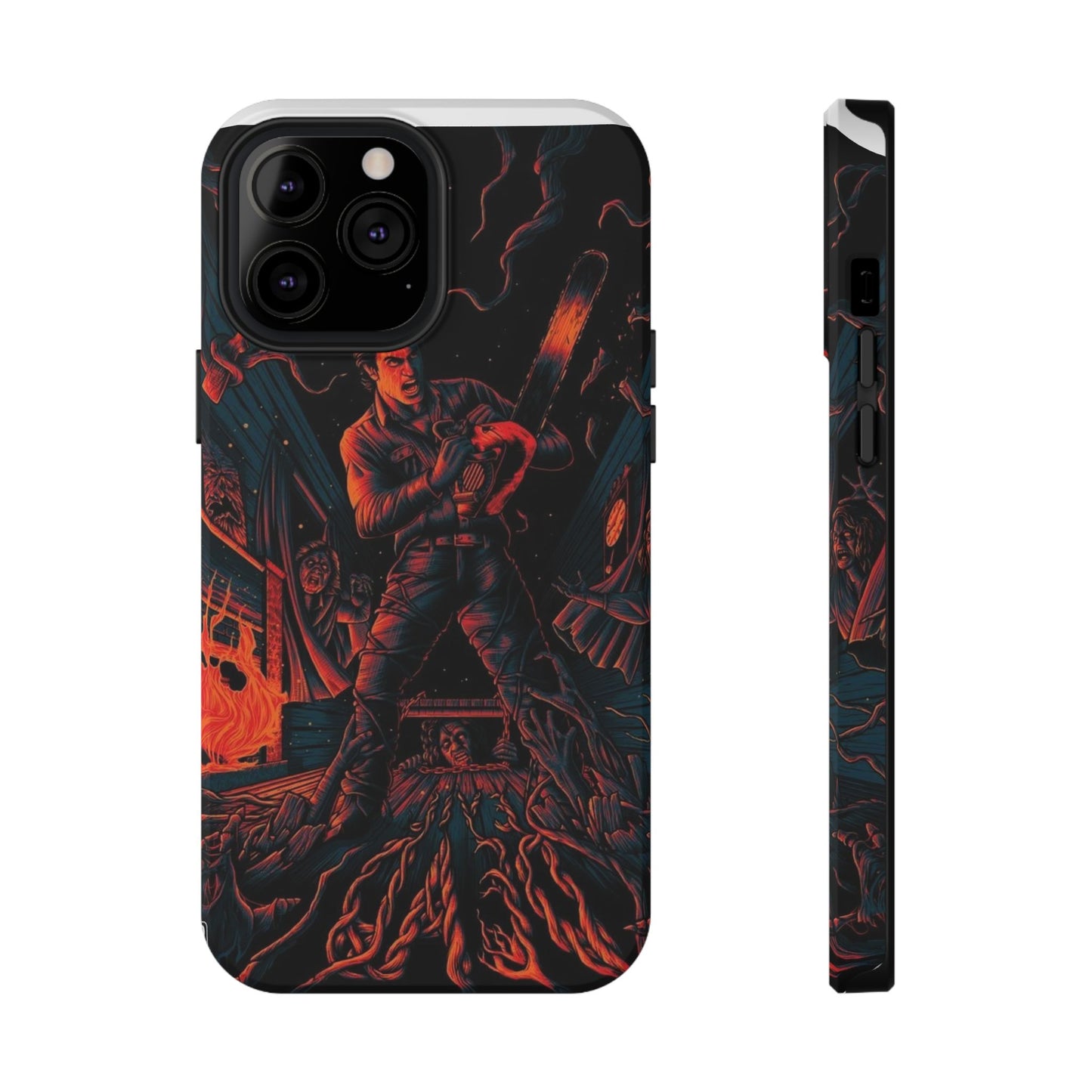 Ash Williams Impact-Resistant Design Phone Case | Perfect for Halloween & Movie Lovers