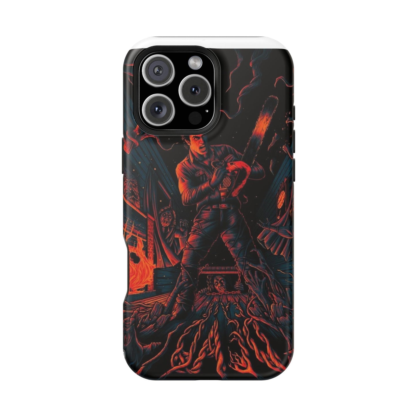 Ash Williams Impact-Resistant Design Phone Case | Perfect for Halloween & Movie Lovers