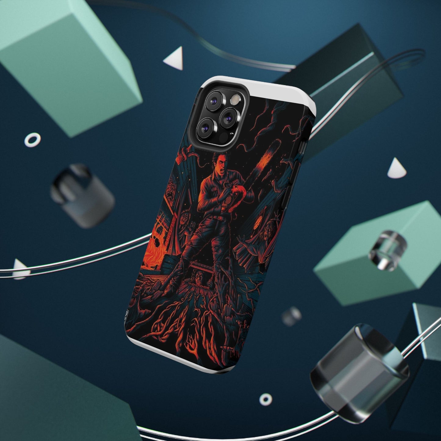 Ash Williams Impact-Resistant Design Phone Case | Perfect for Halloween & Movie Lovers