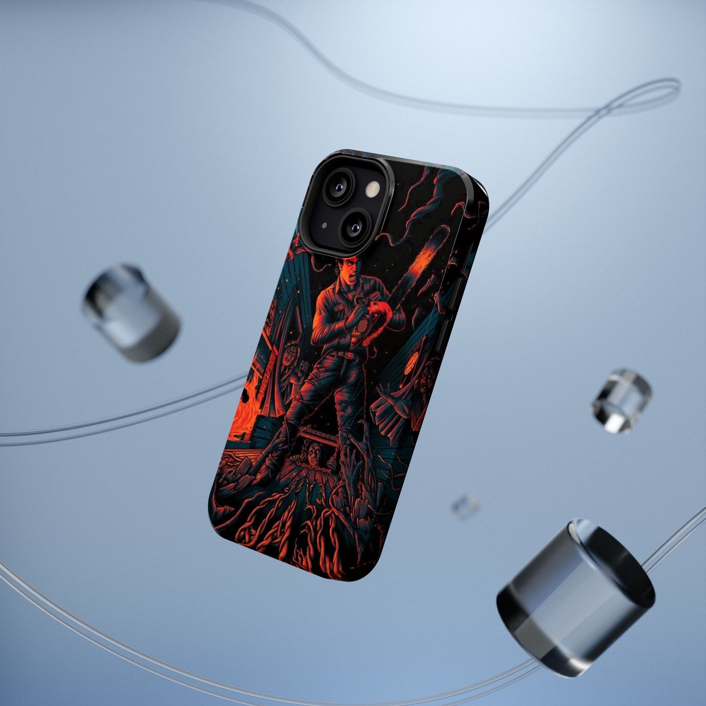 Ash Williams Impact-Resistant Design Phone Case | Perfect for Halloween & Movie Lovers