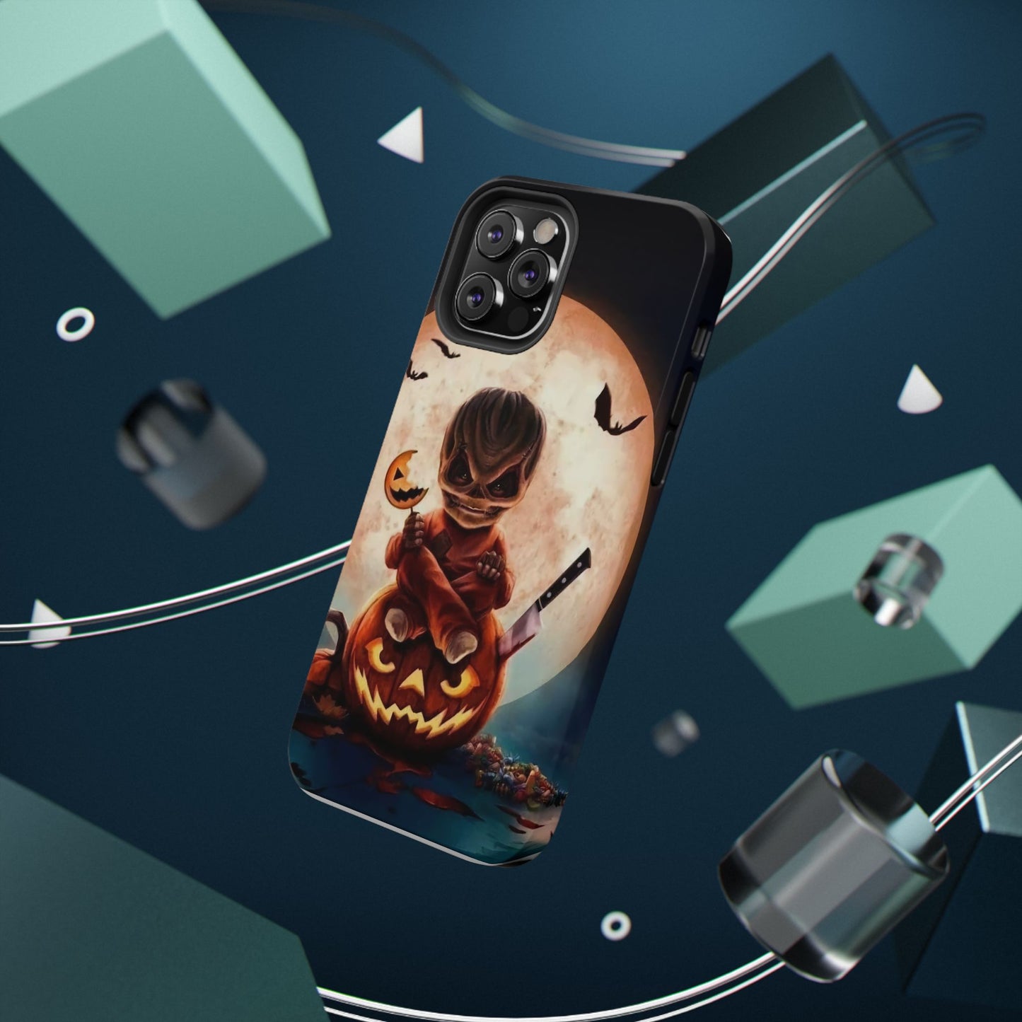 Sam | Trick Or Treat Halloween Horror Design Impact Resistant Phone Case