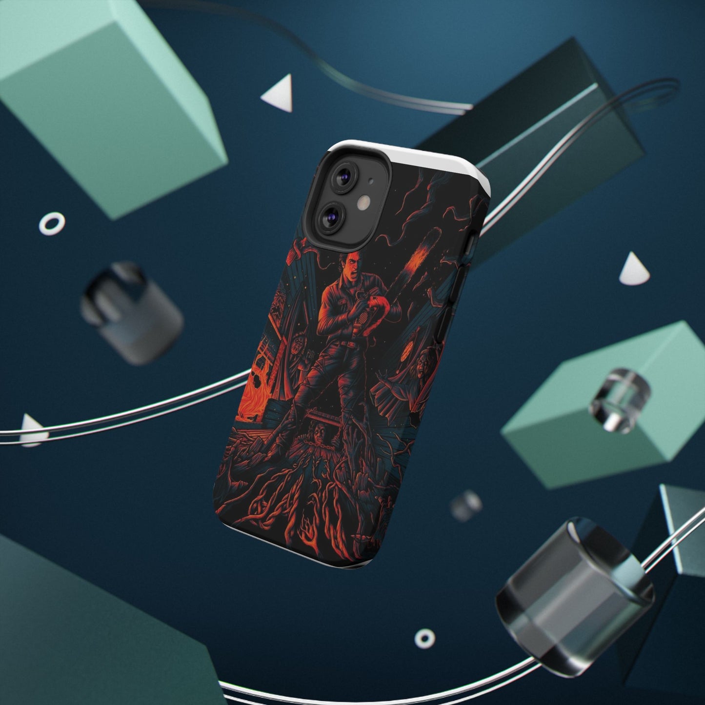 Ash Williams Impact-Resistant Design Phone Case | Perfect for Halloween & Movie Lovers
