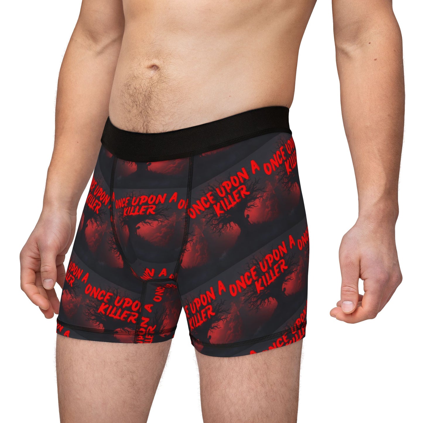 Once Upon a Killer Boxer Briefs - Horror Themed Men's All-Over Print