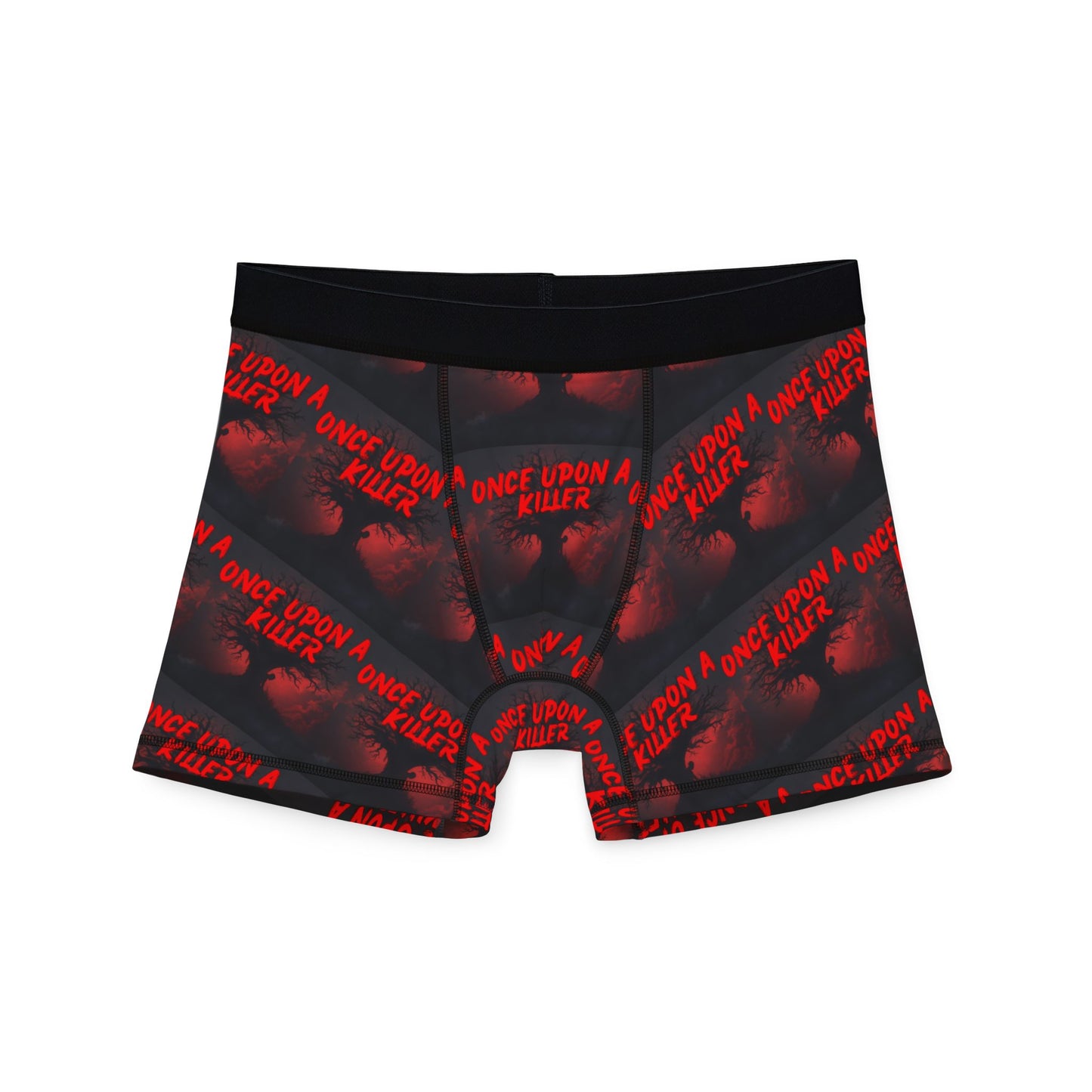 Once Upon a Killer Boxer Briefs - Horror Themed Men's All-Over Print