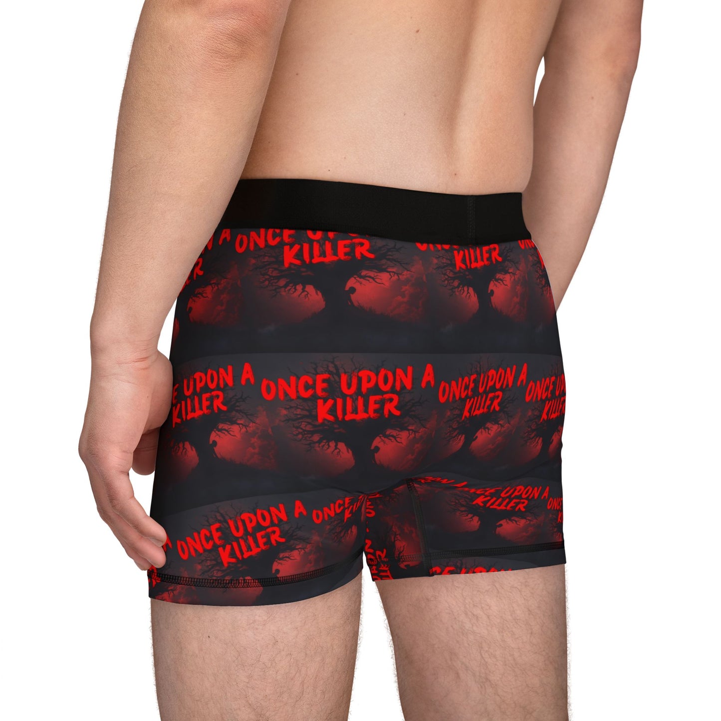 Once Upon a Killer Boxer Briefs - Horror Themed Men's All-Over Print